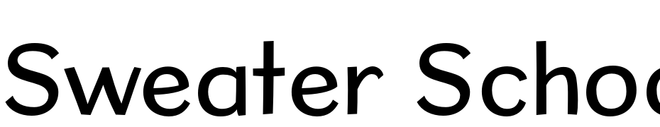 Sweater School Rg Regular Font Download Free