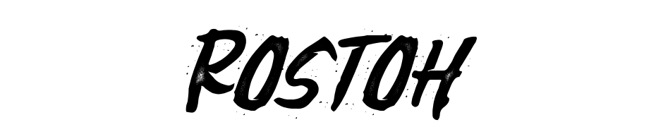 Rostoh Schrift Herunterladen Kostenlos