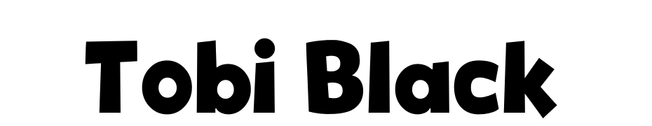 Tobi Black Polices Telecharger