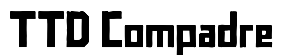 TTD Compadre Font Download Free