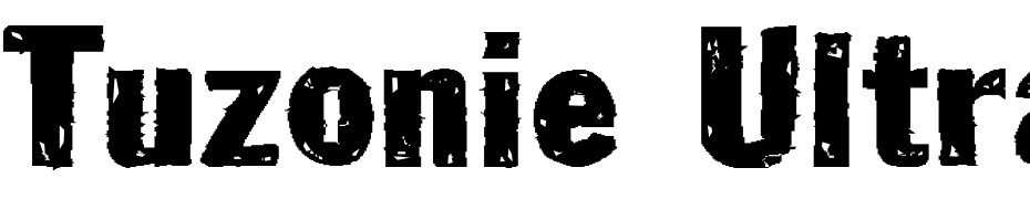 Tuzonie Ultra Expd Font Download Free