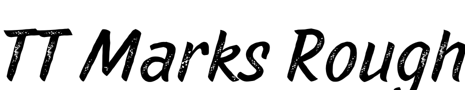 TT Marks Rough Bold Font Download Free
