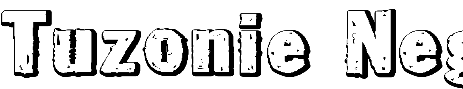 Tuzonie Neg Ult Expd Font Download Free