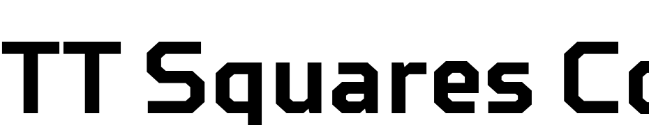 TT Squares Condensed Bold Font Download Free
