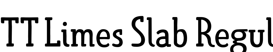 TT Limes Slab Regular Font Download Free