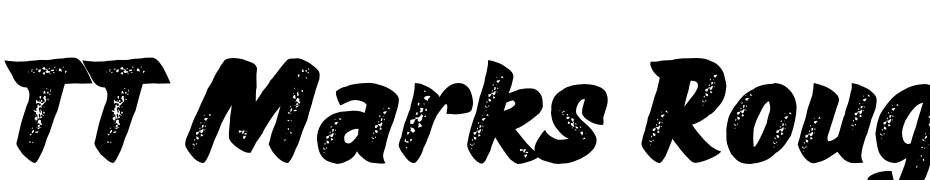 TT Marks Rough Black Font Download Free