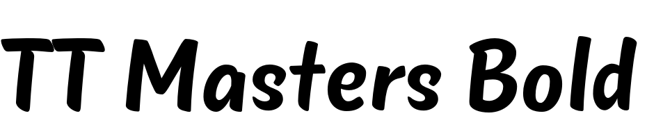 TT Masters Bold Schrift Herunterladen Kostenlos