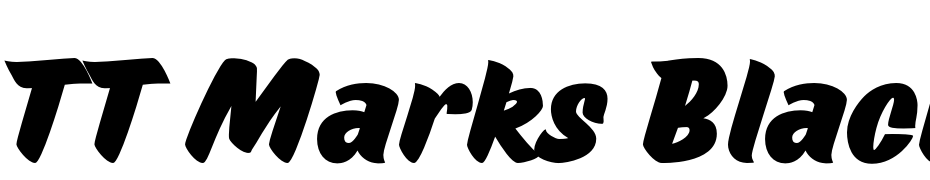 TT Marks Black Fuente Descargar Gratis