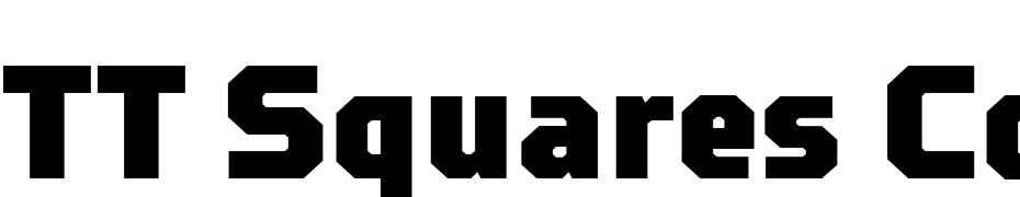 TT Squares Condensed Black Polices Telecharger