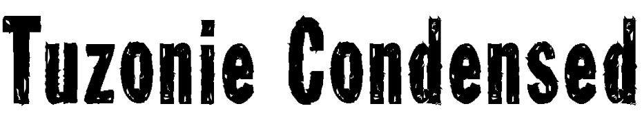 Tuzonie Condensed Schrift Herunterladen Kostenlos