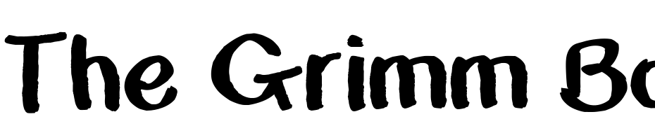 The Grimm Bold cкачати шрифт безкоштовно