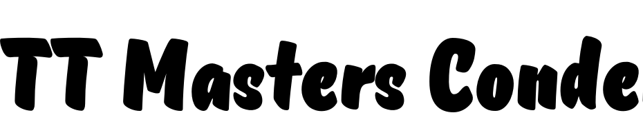 TT Masters Condensed Black cкачати шрифт безкоштовно