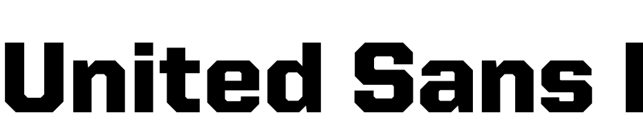 United Sans Reg Black Polices Telecharger