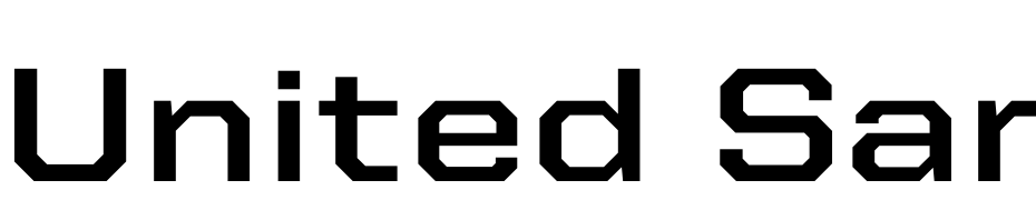 United Sans Semi Ext Bold cкачати шрифт безкоштовно