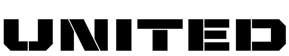 United Sans Ext Stencil Font Download Free
