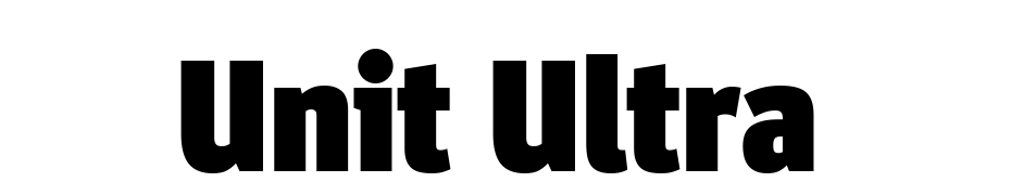 Unit Ultra Scarica Caratteri Gratis