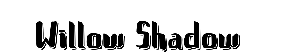 Willow Shadow cкачати шрифт безкоштовно