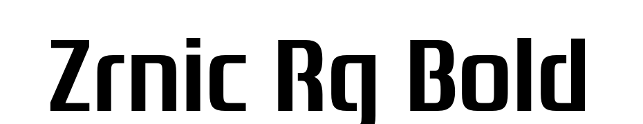 Zrnic Rg Bold Fuente Descargar Gratis