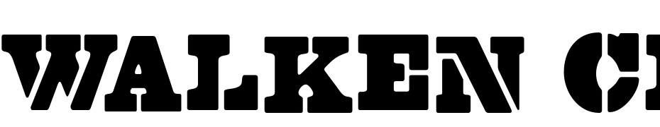 Walken Clean Regular Font Download Free