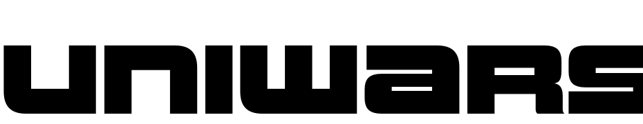 Uniwars Bl Regular Font Download Free