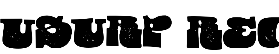 Usurp Regular Font Download Free