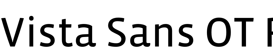 Vista Sans OT Reg Font Download Free