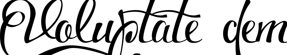 Voluptate_demo Font Download Free