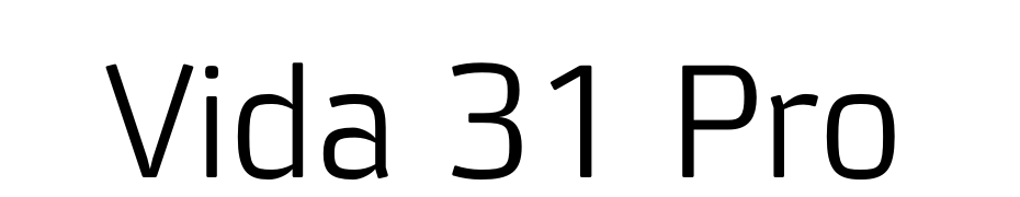 Vida 31 Pro Font Download Free