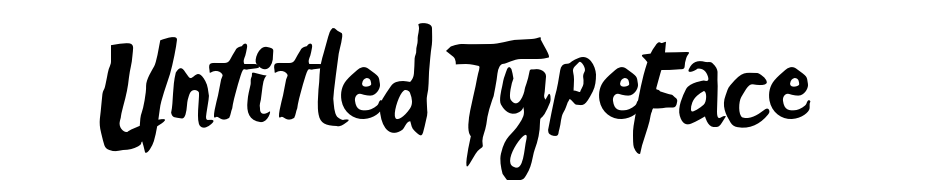 Untitled Typeface Fuente Descargar Gratis