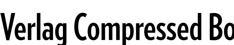Verlag Compressed Bold Schrift Herunterladen Kostenlos