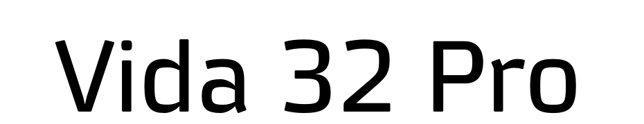 Vida 32 Pro Font Download Free