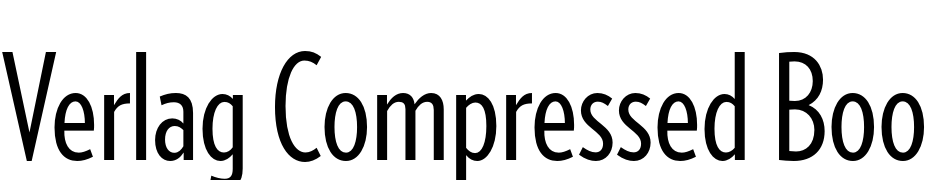 Verlag Compressed Book Font Download Free