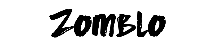 Zomblo Font Download Free