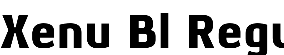 Xenu Bl Regular Font Download Free
