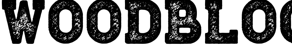 Woodblock Slab Aged Font Download Free