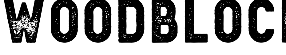 Woodblock Sans Rough Font Download Free