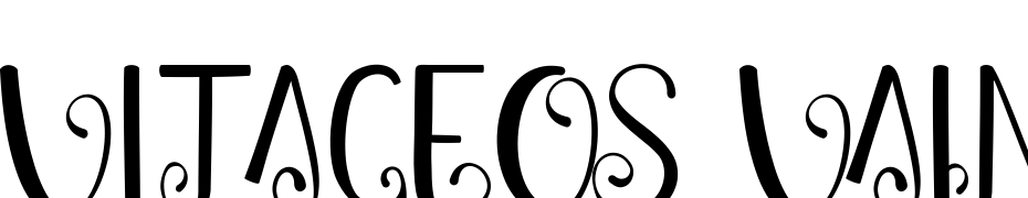 VITAGEOS VAIN SAN SERIF Font Download Free