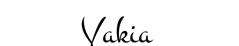 Vakia Font Download Free