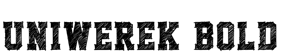 Uniwerek Bold Font Download Free