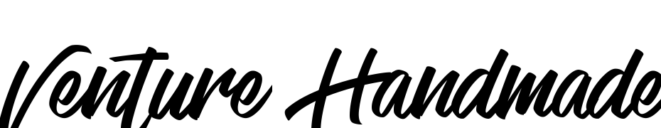 Venture Handmade Font Download Free