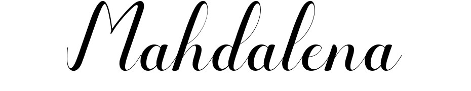 Mahdalena Font Download Free