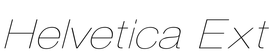 Helvetica Ext O 4 Schrift Herunterladen Kostenlos