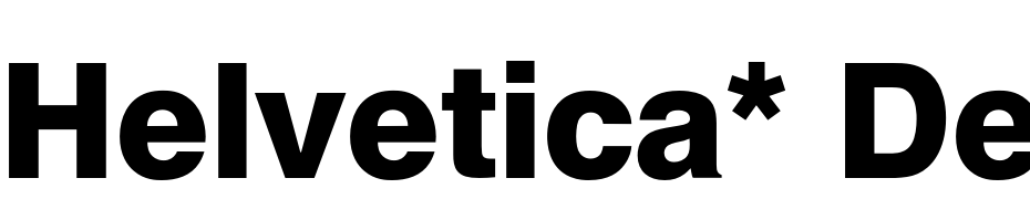 Helvetica* Demi Bold Font Download Free