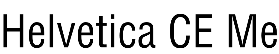 Helvetica CE Medium Condensed Font Download Free