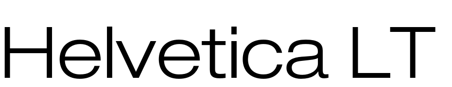 Helvetica LT 43 Light Extended Font Download Free