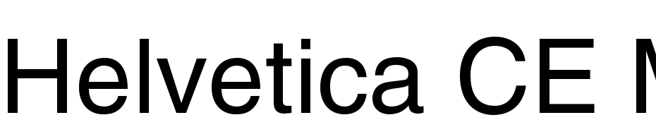 Helvetica Ce Medium Font Free Download