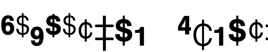 Helvetica* Fractions Font Download Free