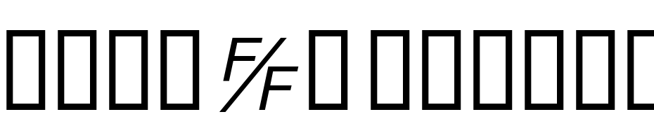 Helv FB Oblique Font Download Free