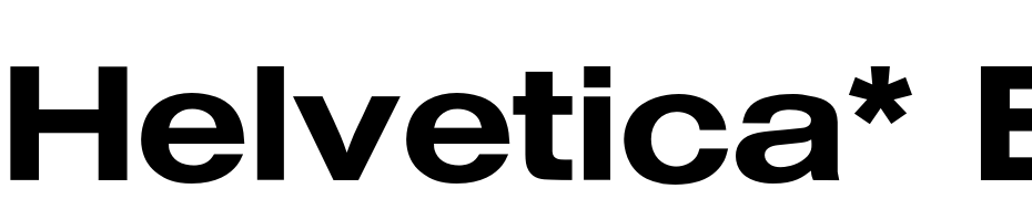 Helvetica* Extended Medium Font Download Free