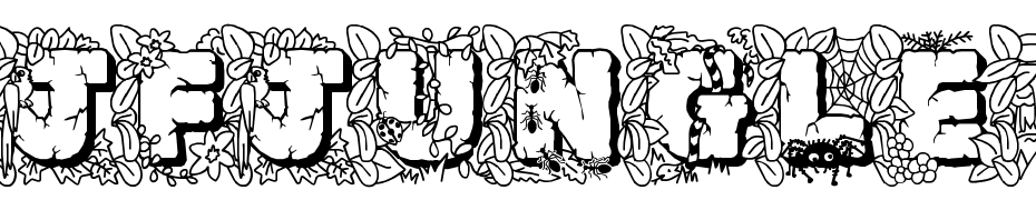 JFJungle Rock Font Download Free